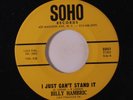 BILLY HAMBRIC: I Just Can't Stand It / New York City Baby 45 Soul
