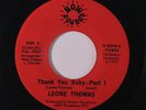 LEONE THOMAS: Thank You Baby / Part 2 45 (Disco) Soul