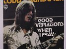 TODD RUNDGREN: Good Vibrations / When I Pray 45 (Spain, w/ PS textured 'backfla