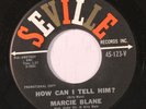 MARCIE BLANE: What Does A Girl Do? / How Can I Tell Him? 45 (dj) Oldies