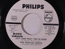PEOPLE'S CHOICE: Just Look What You've Done / Mono 45 (dj) Soul