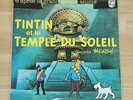 TINTIN et LE TEMPLE DU SOLEIL RARE 33T LP BIEM d'après HERGE    envoi gratuit 