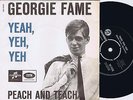 GEORGIE FAME Yeah Yeh Yeh b/w Peach And Teach Danish 45PS 1965 Mod