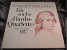 SUSKE QUARTET - MOZART compl. SIX HAYDN QUARTETS - EURODISC GOLD STEREO 3LP BOX