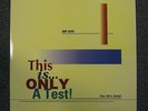 This Is Only a Test  Remix LP - Ft. Pet Shop Boys Dead or Alive Bronski Vinyl