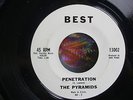 THE PYRAMIDS Penetration b/w Here Comes Marsha 45 on BEST Rare SURF EX+