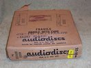 OG7652- Carton of 25 Vintage Unused Audiodisc 10-inch Phono Recording Blanks