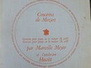 MARCELLE MEYER / MOZART  / LES DISCOPHILES FRANCAIS DF 37