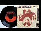 LED ZEPPELIN Immigrant Song 45 /PS German Rare 1st Atlantic ATl 70460 1970  EX