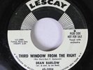 Hear Northern Soul Popcorn 45 Dean Barlow - Third Window From The Right / Baby