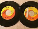 (2) Beach Boys 45rpm Vinyl Sloop John B/You're So Good to Me & Surfin Safari/409