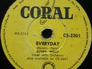 Buddy Holly NEW ZEALAND YELLOW CORAL 78 Peggy Sue b/w Everyday Very Scarce
