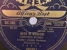 CHIPUKIZI RUMBA TREK DC 180 AFRICAN 78 RPM RECORD E+