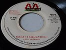PAUL FREEMAN - GREAT TRIBULATION  1975 MICRON ROOTS 45 EX-