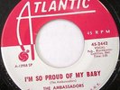 Rare Northern Soul THE AMBASSADORS I've Got To Find Happiness 45 PROMO ATLANTIC