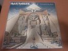 IRON MAIDEN Powerslave LP 1984 RARE BRAZIL PRESSING WHITE LOGO MINT/MINT