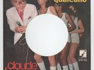 CLAUDE FRANCOIS SONO QUALCUNO ITALY copertina forata HOLE COVER