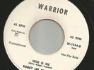ROCKABILLY - BOBBY LEE TRAMMELL - WOE IS ME  -HEAR BOTH- 1959 PROMO WARRIOR