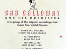 78 rpm album 4 N- discs / album: N-.... CAB CALLOWAY - 8 JAZZ HITS - MINNIE MOC