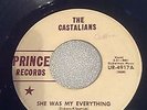 Rare Carolina Soul 45 The Castalians She Was My Everything on Prince Listen
