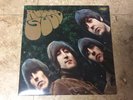 THE BEATLES RUBBER SOUL LP RECORD PURPLE LABEL CAPITOL RECORDS