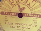 SUN 309 JOHNNY CASH Thought You'd Like 2 Know/Just ABout Time