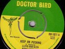 LLOYD & GLEN/SKINHEAD REGGAE/DOCTOR BIRD 45/KEEP ON PUSHING -YOU WON'T REGRET IT