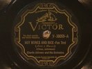 78 RPM  Charlie Johnson and  His Orchestra, Victor 38059, EE+  Jazz