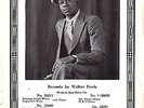 78 RPM   Victor Race series flyer, Walter Davis, Jelly Roll Morton, Blues / Jazz