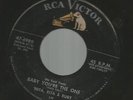 ROCKABILLY CHICKS-  NITA, RITA, & RUBY- BABY YOU'RE THE ONE -HEAR BOTH-1957 RCA