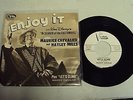 MAURICE CHEVALIER & HAYLEY MILLS  - ENJOY IT 45 PROMO VISTA RECORD & PIC SLEEVE