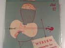 ANTON WEBERN Works of Vol.II DIAL 17 12