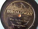WILMER WATTS WEAVER AND WIGGINS BROADWAY 8112 COUNTRY 78 RPM RECORD E- Hillbilly