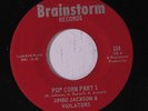 JIMBO JACKSON & VIOLATORS: Pop Corn 45 Funk