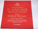RED LP BOX DGG TULIP STEREO BEETHOVEN IX SINFONIE BERLIN PH FERENC FRICSAY