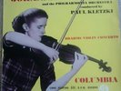 Johanna Martzy   Brahms violin concerto: conducted by Paul Kletzki. Colombia