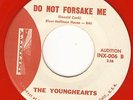 Younghearts on Infinity Promo Red Vinyl  ** Rare Doo Wop**