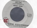 KENNY ROSSI-GEE RECORDS BUT I DO/WATCH YOUR P'S AND Q'S RARE DOO-WOP 45RPM EX