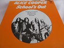 ALICE COOPER - SCHOOL'S OUT  - OZ 4 TRK 7:PIC/SLV VINYL - HARD ROCK