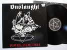 ONSLAUGHT - Power from Hell LP 1985 orig. UK - FIRST PRESS  venom possessed