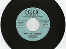 Obscure 45 R&B/Doowop Felco-104 Saucers 