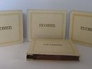 Four Vintage 45RPM Album Holders with  Records 7