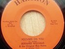 BERNARD WILLIAMS Focused On You on HARTHON Northern Soul Rare