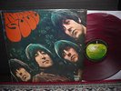 Beatles Rubber Soul  Japan Apple Edition 1st Press LP INSERT RED WAX