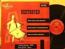 Westminster WL 5173 Beethoven CELLO Sonatas JANIGRO ZECCHI RED LABEL VG++