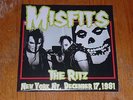Misfits The Ritz Live in NYC 12/17/81 Blue vinyl 45 record Punk Rock KBD RARE