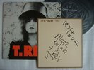 AUTOGRAPHED SHEET / T REX THE SLIDER / ODEON TOSHIBA