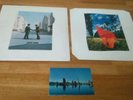 Pink Floyd UK First Pressing LP Wish You Were Here Inner Postcard A1B3 Prog Rock