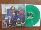 Fu Manchu Godzilla 10 inch green vinyl Signed by band Mans Ruin Records Ex