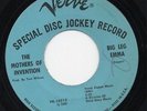 MOTHERS OF INVENTION  Big Leg Emma PROMO 45 Psych ZAPPA *LISTEN*